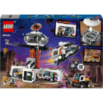 LEGO 60434 City La Station Spatiale et la Base de Lancement de Fusées