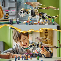 LEGO 71809 NINJAGO Egalt le Maître Dragon, Jouet Ninja avec 5 Minifig