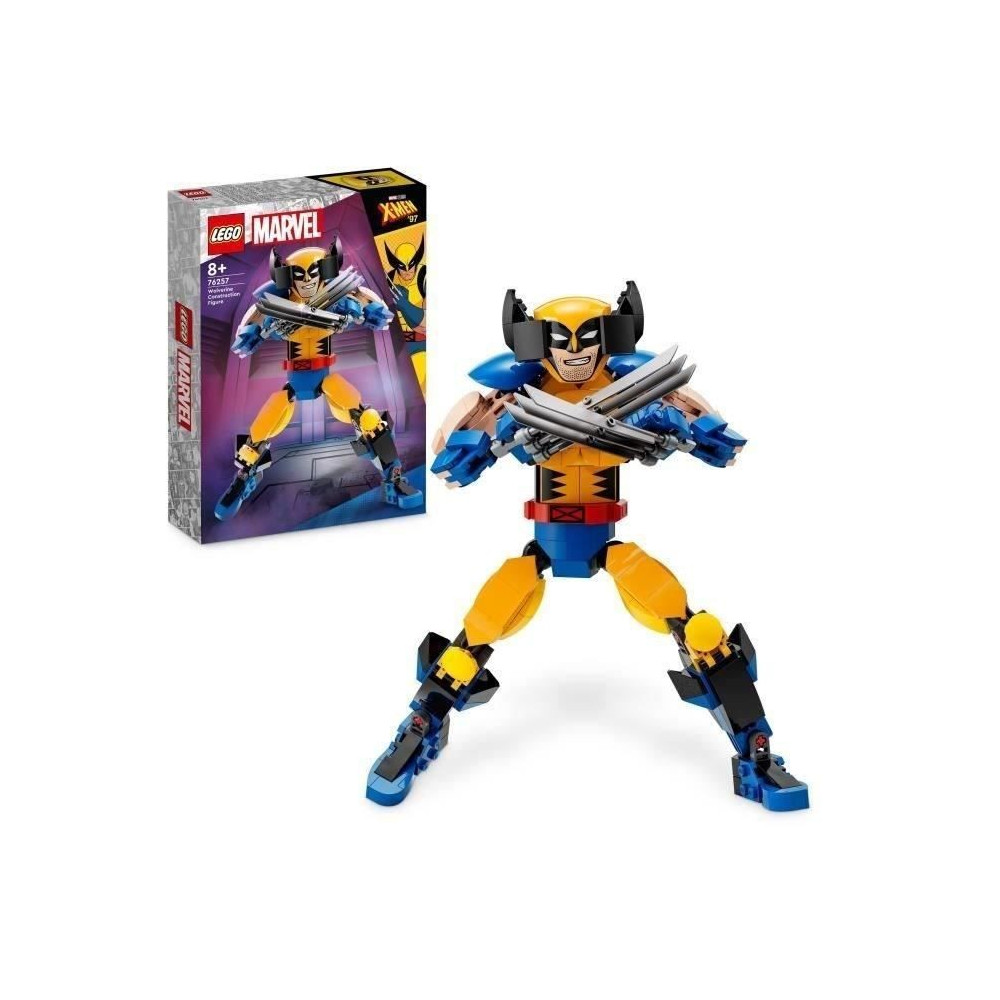 LEGO Marvel 76257 La Figurine de Wolverine avec Griffes, Jouet de Cons