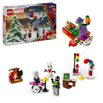 LEGO Marvel 76293 Calendrier de l'Avent Spider-Man 2024 - Cadeau Festi