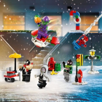 LEGO Marvel 76293 Calendrier de l'Avent Spider-Man 2024 - Cadeau Festi