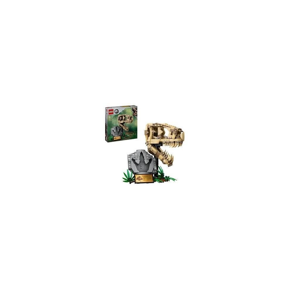 LEGO 76964 Jurassic World Les Fossiles de Dinosaures : Le Crâne du T.