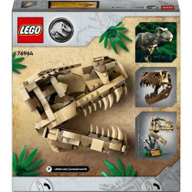 LEGO 76964 Jurassic World Les Fossiles de Dinosaures : Le Crâne du T.