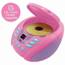 Lecteur CD Portable Bluetooth Licorne - LEXIBOOK - Effets Lumineux - U