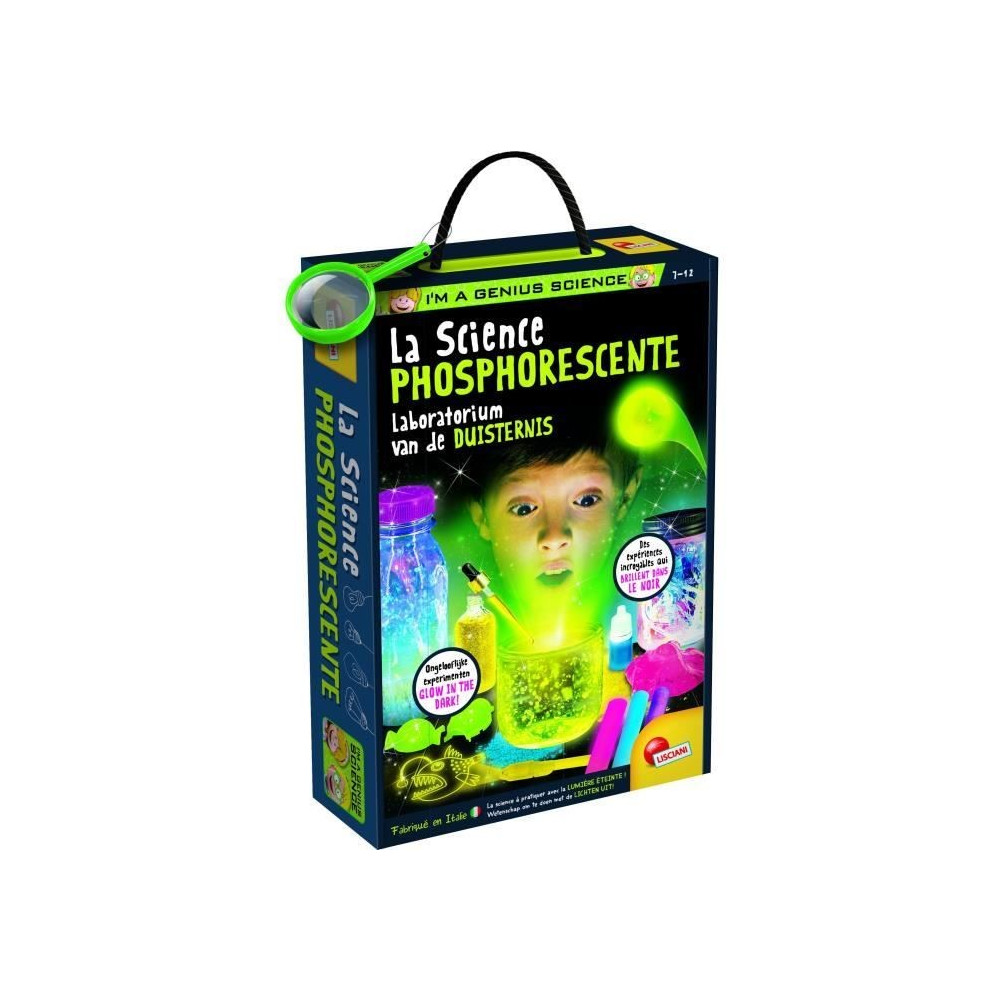 Génius Science - jeu scientifique - la science phosphorescente - LISC