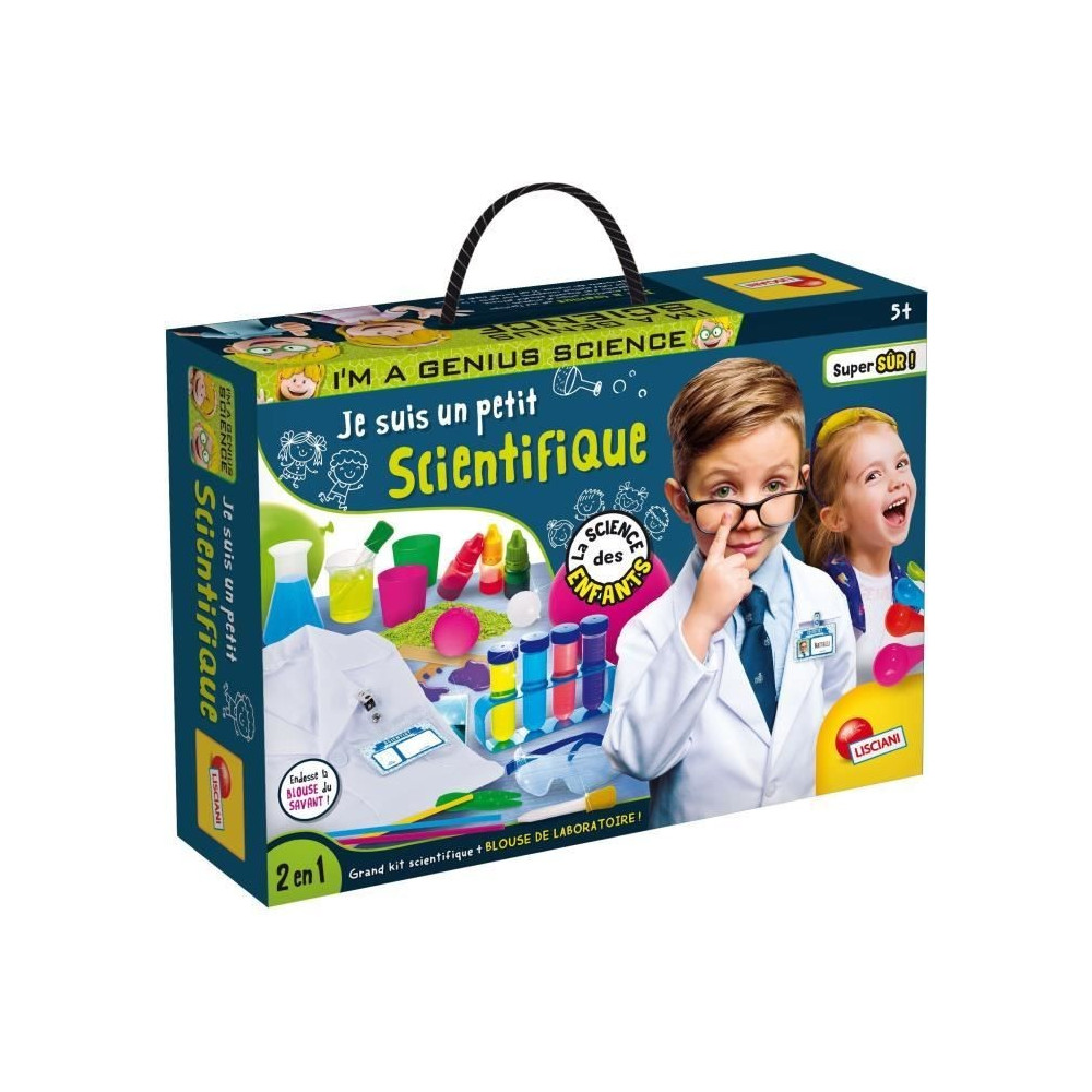 Jeu scientifique pour enfants - LISCIANI - Génius Science - Je suis u