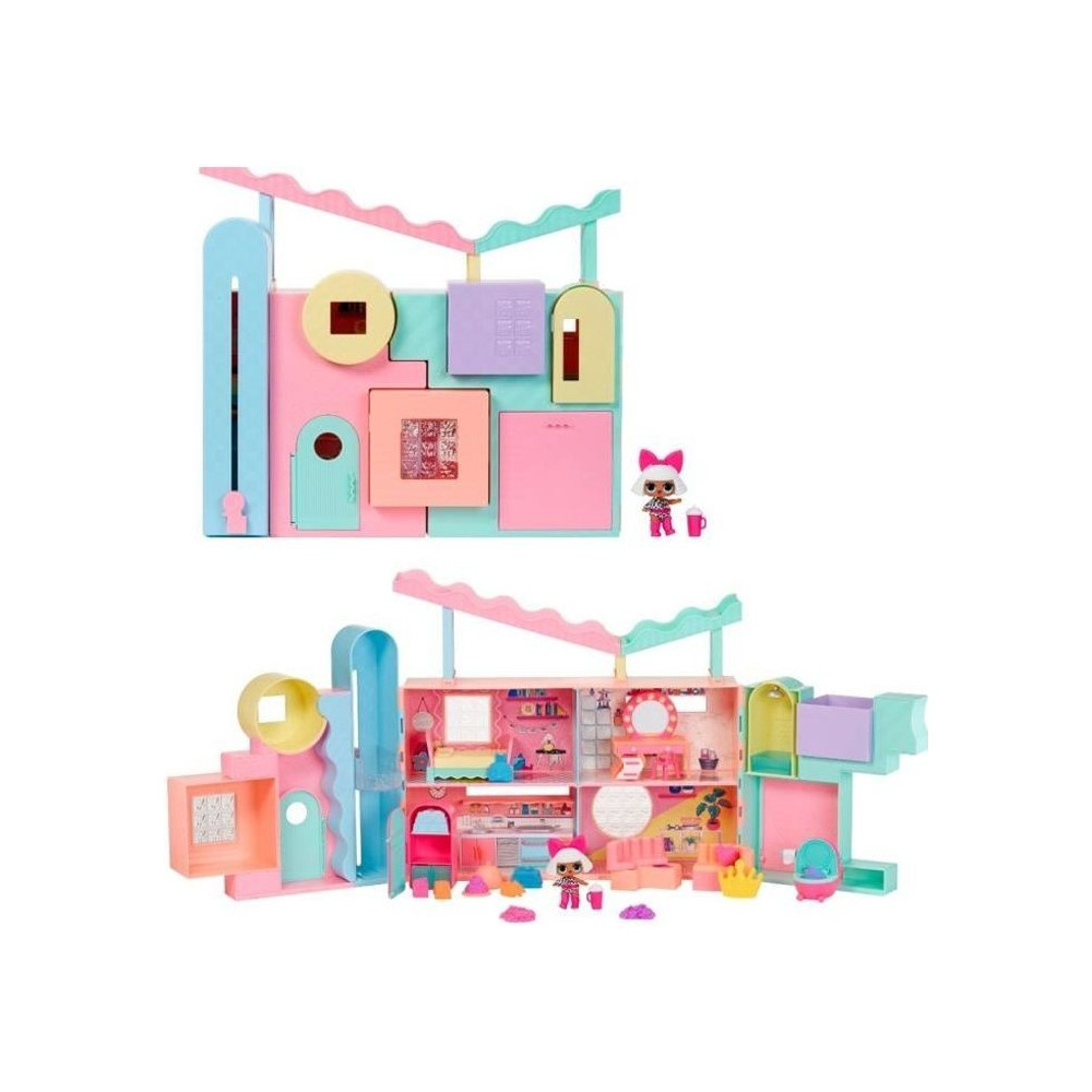 L.O.L. Surprise - Maison de poupée Squish Sand - Sable magique réuti