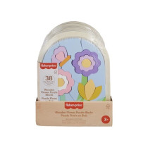 Fisher-Price-Puzzle Fleurs en Bois-Puzzle 37 pieces pour la maternell