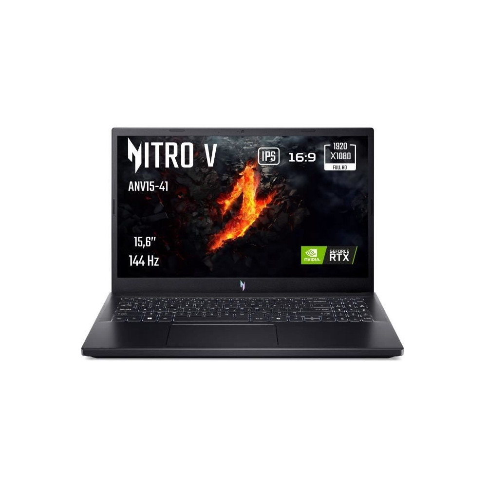 PC Portable Gamer -ACER -Nitro V 15 ANV15-41-R85W -15,6 FHD 144Hz IPS