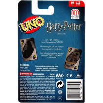 Mattel Games - UNO Harry Potter - Jeu de Société - 7 ans et + FNC42