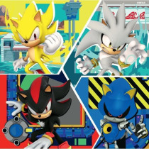 Ravensburger-Puzzles 3x49 pieces - Les aventures de Sonic-400555501133