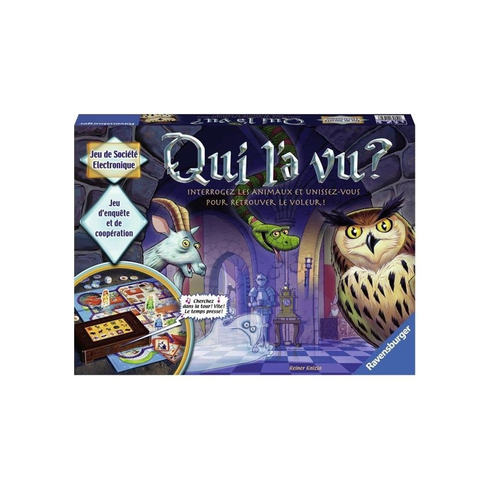 Qui l'a vu ? - Jeu de société - De 2 a 4 joueurs - Des 6 ans - Versi