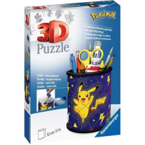 Pot a crayons Pokémon Puzzle 3D Ravensburger - 54 pieces - Sans colle