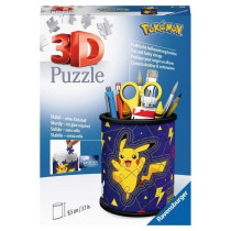 Pot a crayons Pokémon Puzzle 3D Ravensburger - 54 pieces - Sans colle