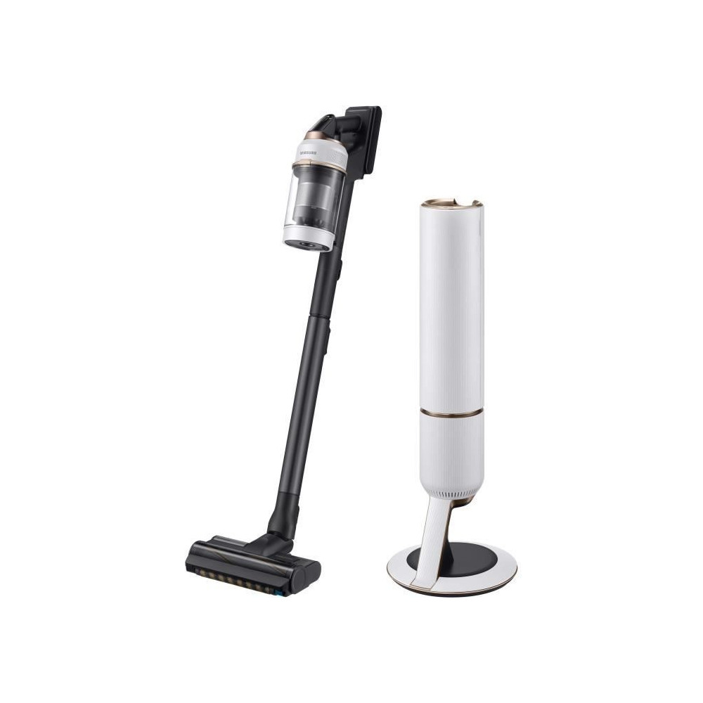 SAMSUNG Bespoke Jet Plus Pet VS20B95823W - Aspirateur Balai + Clean St