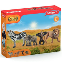 Figurines les animaux d'Afrique, jouets pour enfants des 3 ans - schle