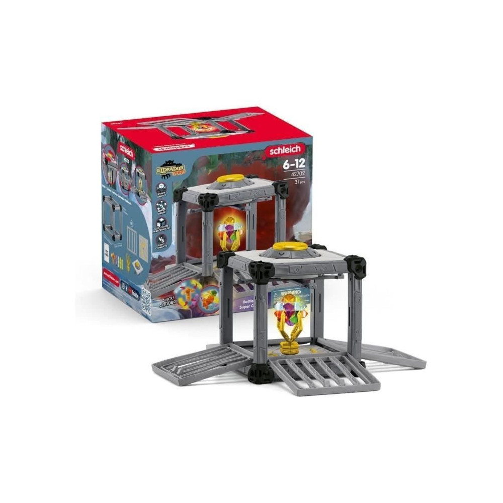 BattleCave Super crystals, Extension de l'arene, SCHLEICH 42702 Eldrad