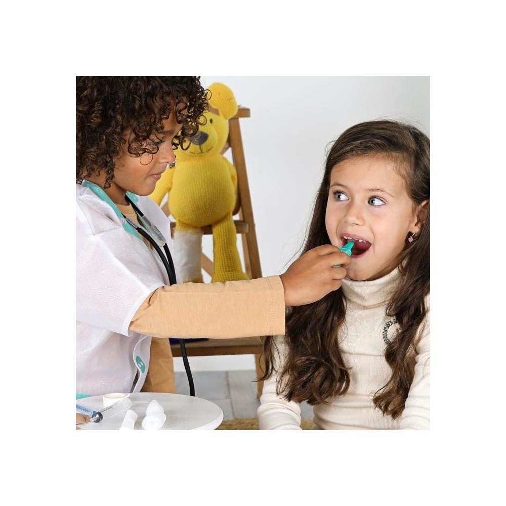 Méga kit de docteur SES CREATIVE Petits pretenders - Matiere : Polyes