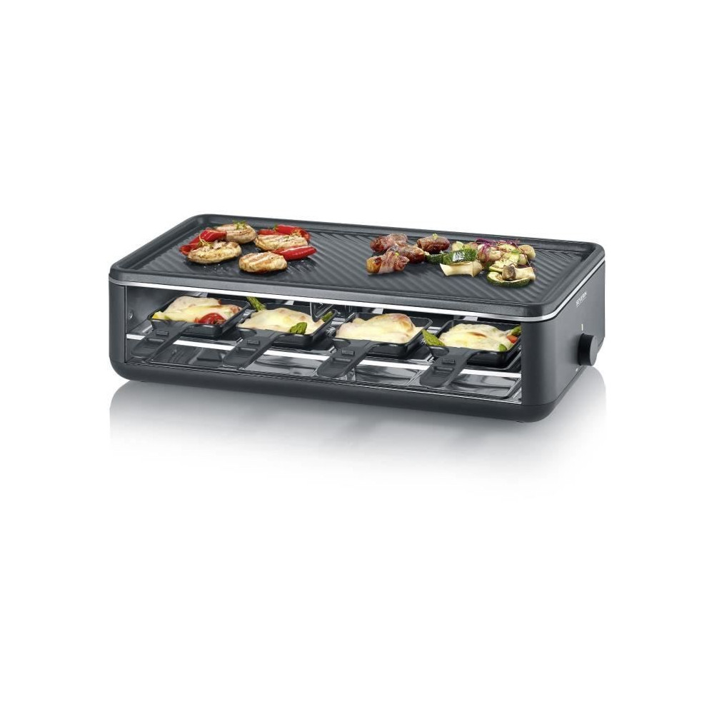 Appareil a raclette - SEVERIN - RG2365 - 8 personnes - Plaque de cuiss