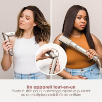 Seche-cheveux & styler 2 en 1 - SHARK FLEXSTYLE - HD446SLEU - 5 access