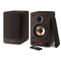 Haut-parleurs Bluetooth - SHARP - CP-SS30(BR) - Bibliotheque Marron -