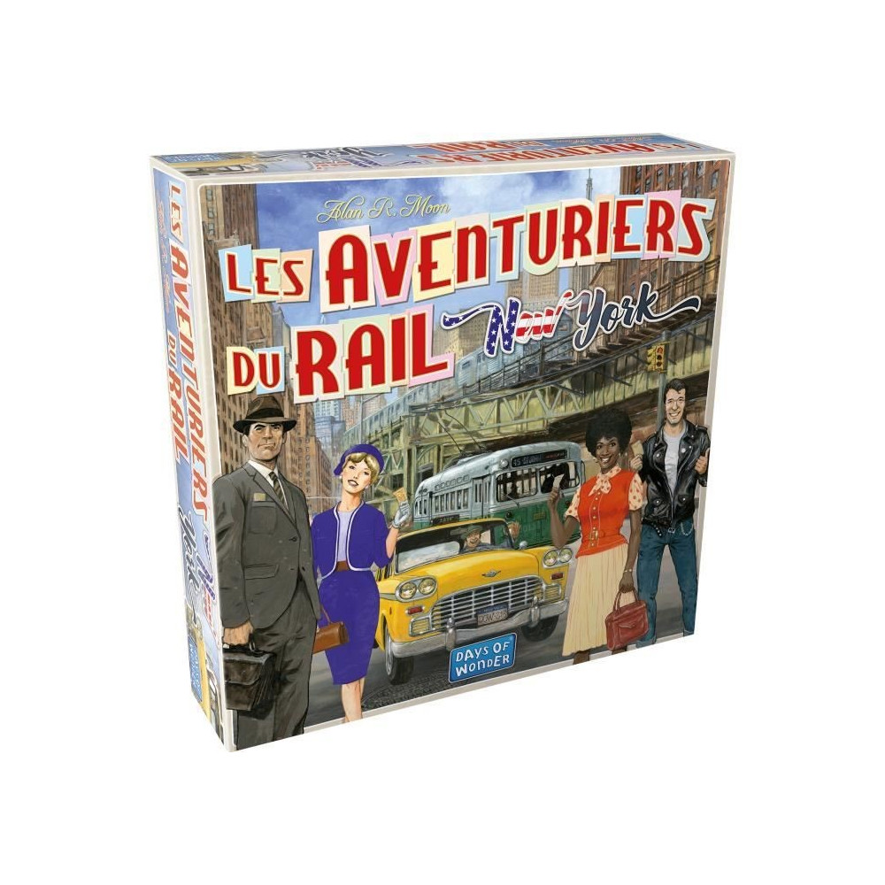 Les Aventuriers du Rail : New York - AC-DÉCO - Jeu de société - 8 a