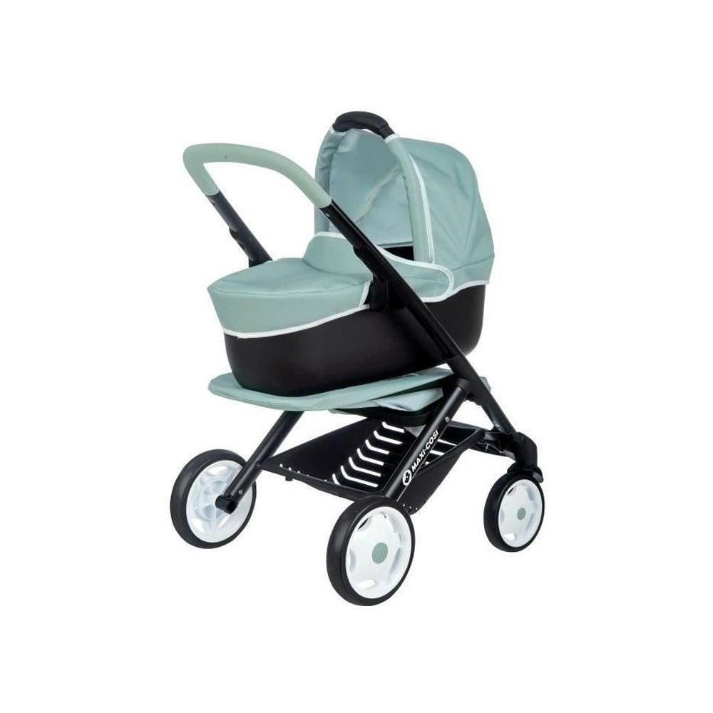 Poussette Maxi-Cosi 3 en 1 - Smoby - Nacelle amovible - Roues multidir