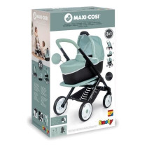 Poussette Maxi-Cosi 3 en 1 - Smoby - Nacelle amovible - Roues multidir