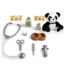 Smoby - Mallette vétérinaire - 1 peluche panda et de nombreux access
