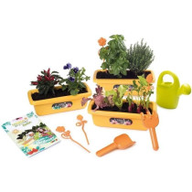 SMOBY - Silence ça Pousse Set de jardinieres + accessoires - Fabricat