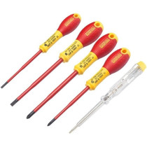 Jeu de 5 Tournevis - STANLEY FATMAX - XTHT0-62692 - Slim Isolés 1000V