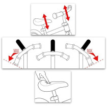 Draisienne avec repose-pieds - Vert - SKIDS CONTROL