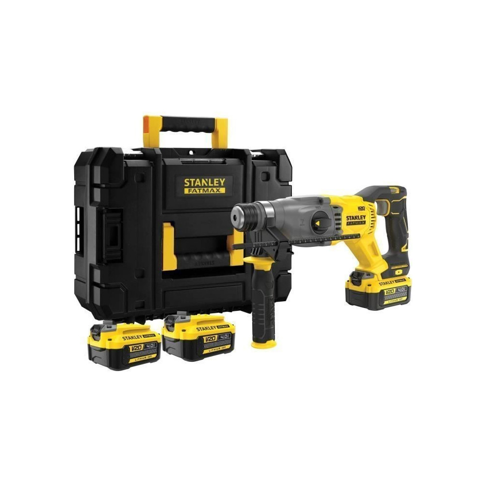 Perforateur Brushless SDS Plus 18V Stanley FatMax - 2 Joules - 2 Batte