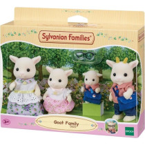 Figurines miniatures - SYLVANIAN FAMILIES - La famille Chevre - 4 pers