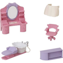 Mini-univers - SYLVANIAN FAMILIES - Salon de coiffure des poneys - Acc