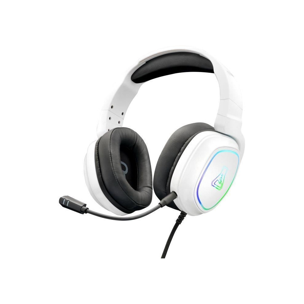 Casque Gamer Filaire - The G-Lab - KORP RADIUM - Microphone - RGB - Bl