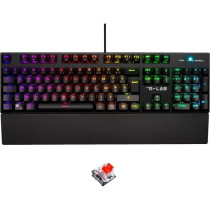 Clavier Gamer - The G-Lab - KEYZ RUBIDIUM - Mécanique (Switch Rouge)