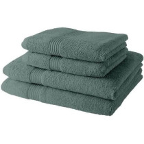 2 Serviettes de bain TODAY 50x90 + 2 Draps de bain 70x130 cm 100% Coto