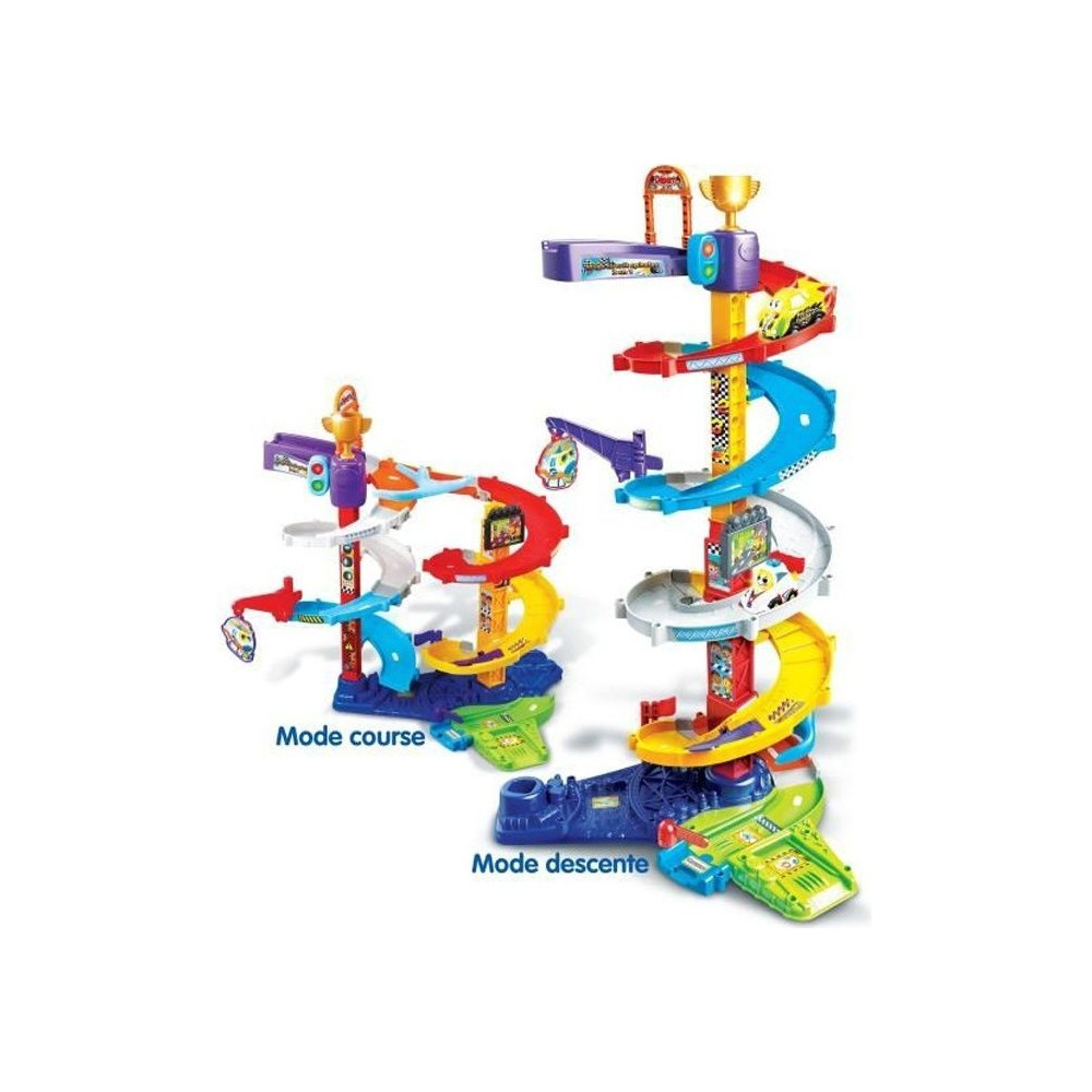 VTECH - Tut Tut Bolides - Méga Circuit Spirales 2 en 1 (+ Titouan, Fo
