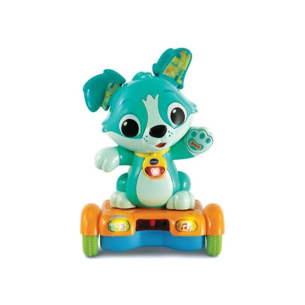 VTECH BABY - Titou, Mon Toutou Hoverboard - Chien Malicieux a 3 Roues