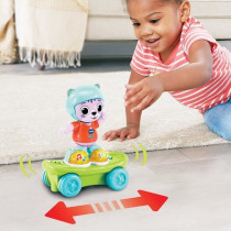 Jouet interactif - VTECH BABY - Mina, mon Chat Rouli'golo - Skateboard