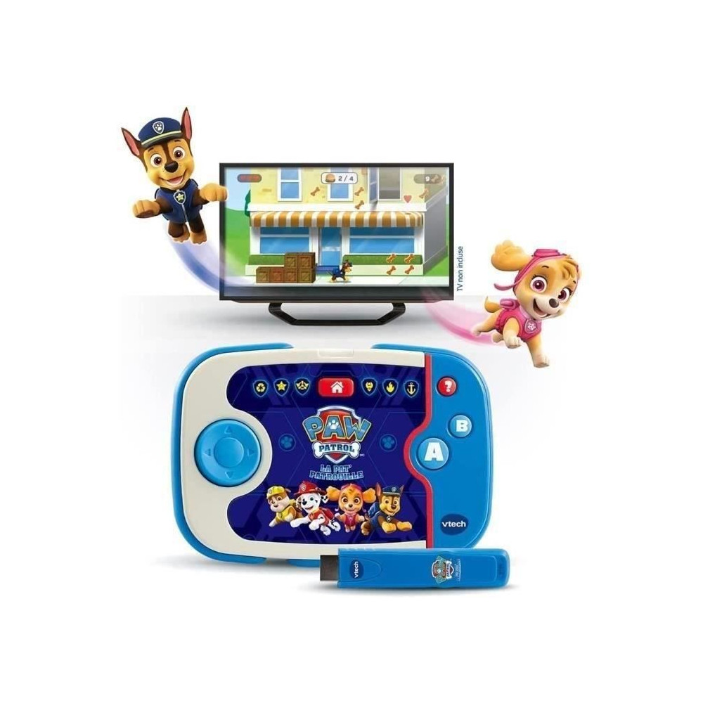 VTECH - PAT PATROUILLE - ABC Smile TV - Ma Premiere Console TV Éducat