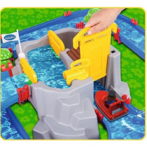 Smoby - Circuit de jeu d'eau AquaPlay - Mountain Lake - 2 bâteaux + 3