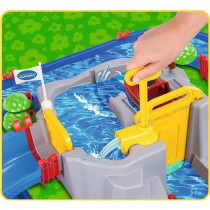 Smoby - Circuit de jeu d'eau AquaPlay - Mountain Lake - 2 bâteaux + 3