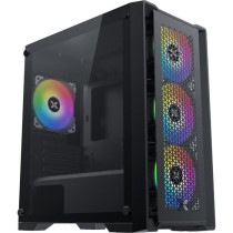 Boitier PC sans alimentation - XIGMATEK Lux M (noir) - Mini tour - For