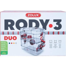 ZOLUX Cage sur 2 étages pour hamsters, souris et gerbilles - Rody3 du
